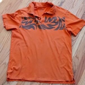 🙋Vintage surfer Orange T shirt Sz L This shirt is so COOL!